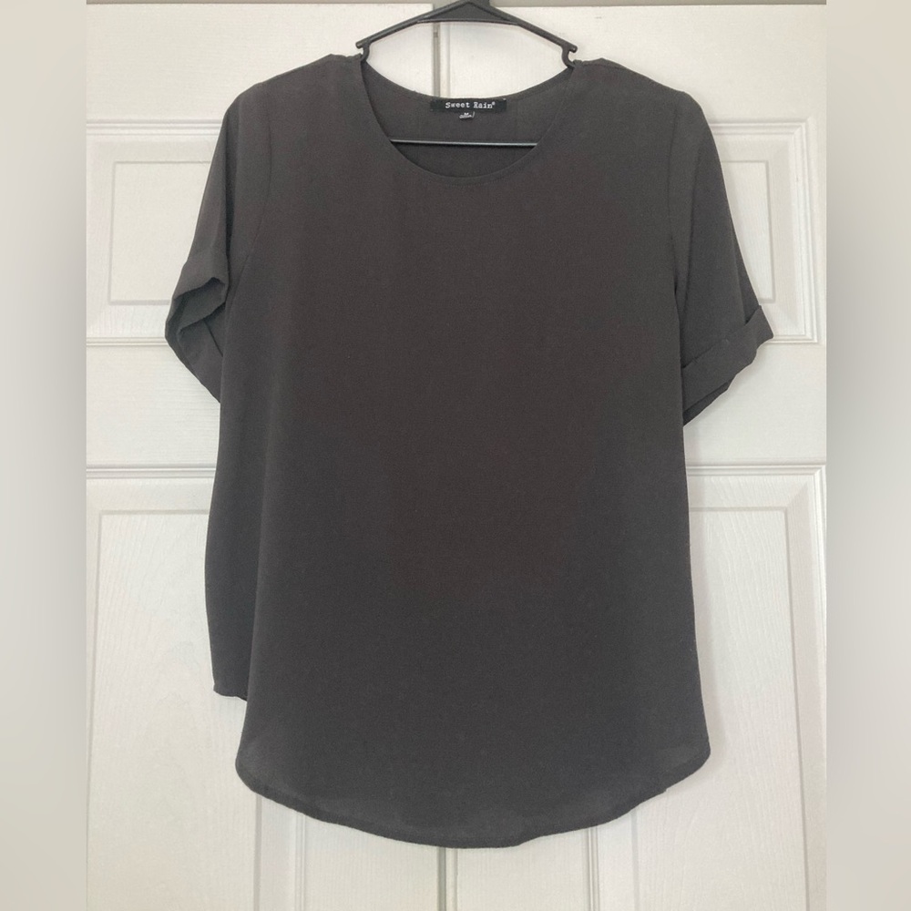 Black Blouse Sz M